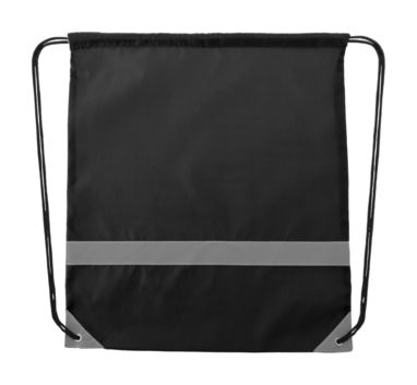 Рюкзак на веревках светоотражающий Lemap, цвет черный - AP741542-10- Фото №1