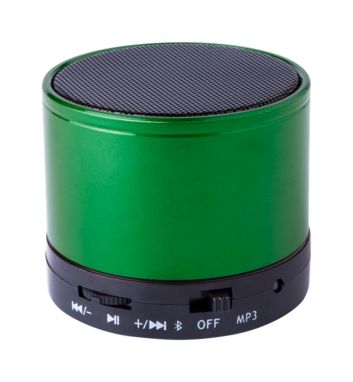 Динамик с Bluetooth  Martins, цвет зеленый - AP741951-07- Фото №1