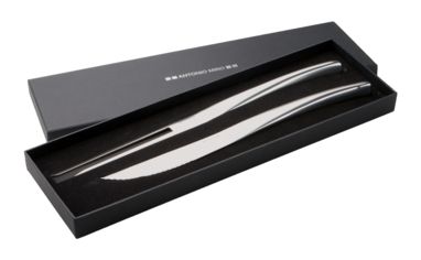 Набір ножів і виделок Gambel, колір сріблястий - AP791644- Фото №1