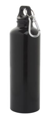 Бутылка спортивная Mento , цвет черный - AP800425-10- Фото №1