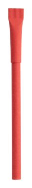 Ручка шариковая из переработанной бумаги Papyrus, цвет красный - AP805893-05- Фото №1