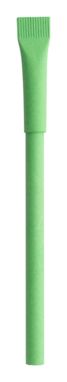 Ручка кулькова з переробленого паперу Papyrus, колір зелений - AP805893-07- Фото №2