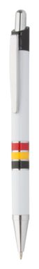 Ручка кулькова Nationa, колір білий - AP809357-D- Фото №1