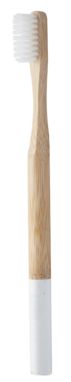 Щітка зубна бамбукова ColoBoo, колір білий - AP809570-01- Фото №1