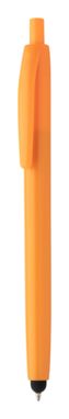 Ручка-стилус кулькова Leopard, колір помаранчевий - AP809614-03- Фото №1