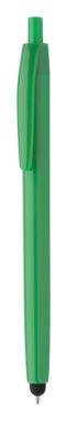 Ручка-стилус шариковая  Leopard, цвет зеленый - AP809614-07- Фото №1