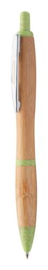 Ручка кулькова бамбукова Bambery, колір зелений - AP810438-07- Фото №1