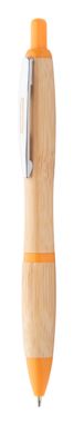 Ручка шариковая бамбуковая Coldery, цвет оранжевый - AP810441-03- Фото №1