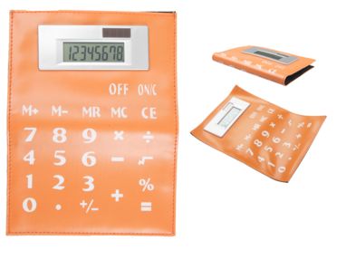 Калькулятор Luppis, цвет оранжевый - AP845012-03- Фото №1