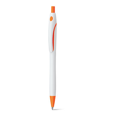 Шариковая ручка, цвет оранжевый - 12303-128- Фото №1