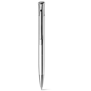 Шариковая ручка, цвет серебряный - 12305-107- Фото №1