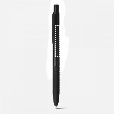 Шариковая ручка, цвет сатин серебро - 12465-127- Фото №3