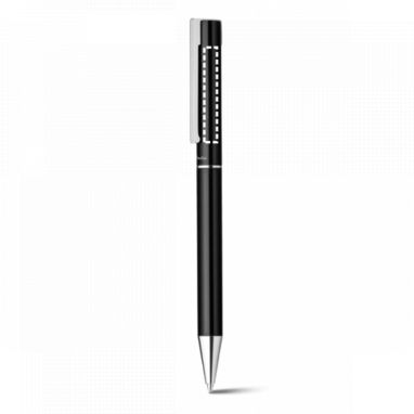 Шариковая ручка, цвет черный - 12478-103- Фото №2