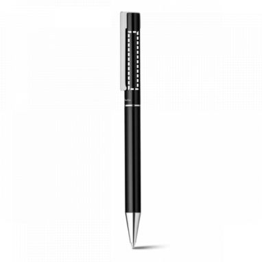 Шариковая ручка, цвет черный - 12478-103- Фото №3