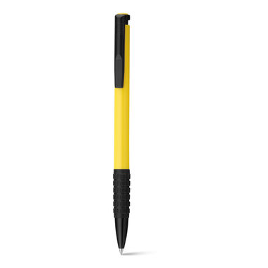 Шариковая ручка, цвет желтый - 12491-108- Фото №1
