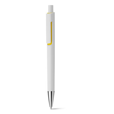 Шариковая ручка, цвет желтый - 12497-108- Фото №1