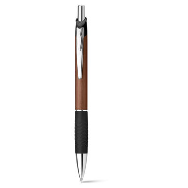 Шариковая ручка, цвет коричневый - 12504-101- Фото №1