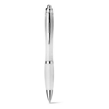 Шариковая ручка, цвет белый - 12528-106- Фото №1