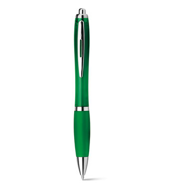 Шариковая ручка, цвет зеленый - 12528-109- Фото №1