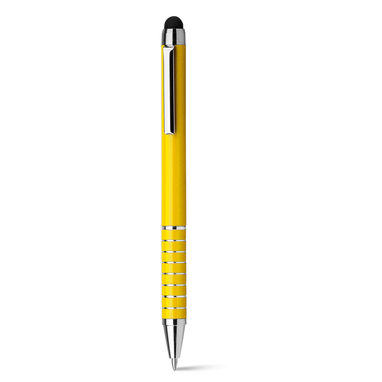 Шариковая ручка, цвет желтый - 12532-108- Фото №1
