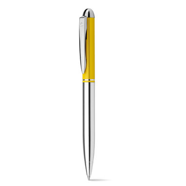 Шариковая ручка, цвет желтый - 12572-108- Фото №1