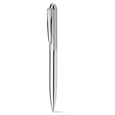 Шариковая ручка, цвет сатин серебро - 12572-127- Фото №1
