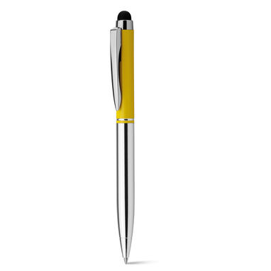 Шариковая ручка, цвет желтый - 12573-108- Фото №1