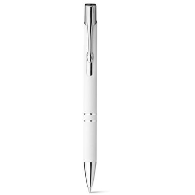 Шариковая ручка, цвет белый - 12575-106- Фото №1
