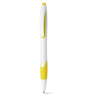 Шариковая ручка, цвет желтый - 12578-108- Фото №1