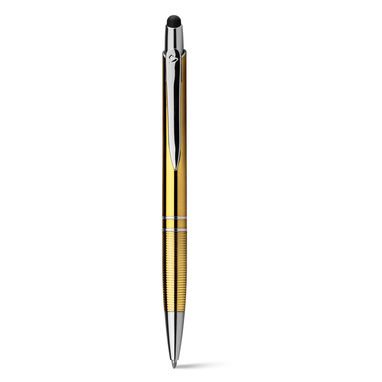 Шариковая ручка, цвет желтый - 12598-108- Фото №1