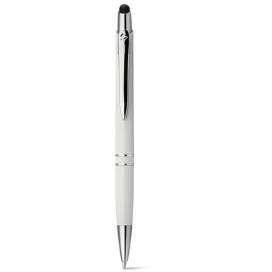 Шариковая ручка, цвет белый - 12599-106- Фото №1