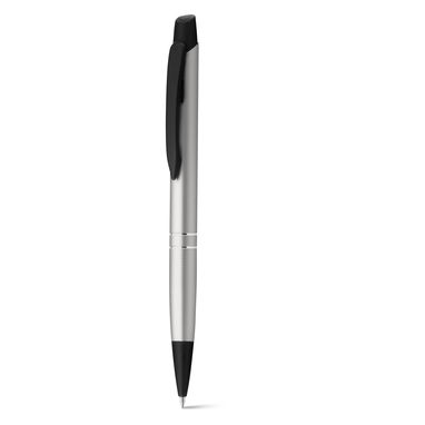 Шариковая ручка, цвет сатин серебро - 13519-127- Фото №1