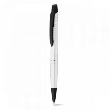 Шариковая ручка, цвет сатин серебро - 13519-127- Фото №2