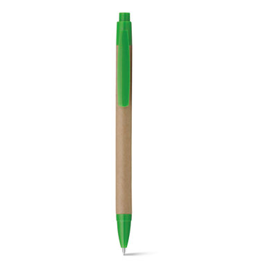 Шариковая ручка, цвет зеленый - 13545-109- Фото №1