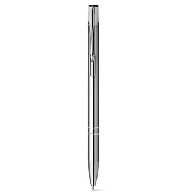 Шариковая ручка, цвет серебряный - 13577-107- Фото №1