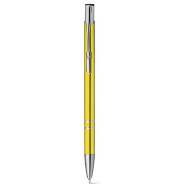 Шариковая ручка, цвет желтый - 13577-108- Фото №1