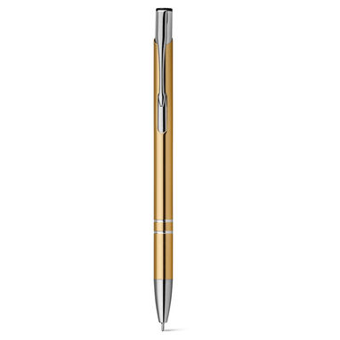 Кулькова ручка, колір золотий - 13577-117- Фото №1