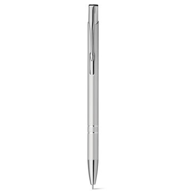 Шариковая ручка, цвет сатин серебро - 13577-127- Фото №1