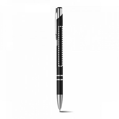 Шариковая ручка, цвет сатин серебро - 13577-127- Фото №2