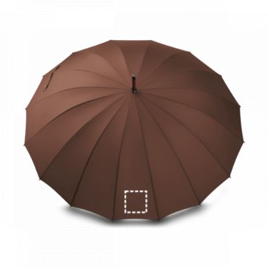 парасолька, колір коричневий - 31120-101- Фото №2