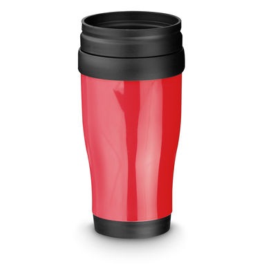 Чашка для подорожі, колір червоний - 54383-105- Фото №1
