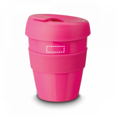 Чашка для подорожі, колір рожевий - 54400-102- Фото №2