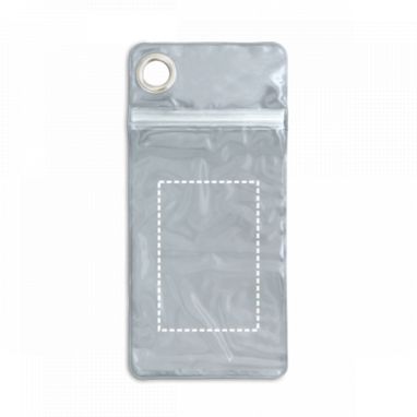 Тактильный чехол для смартфона, цвет светло-серый - 58315-123- Фото №2
