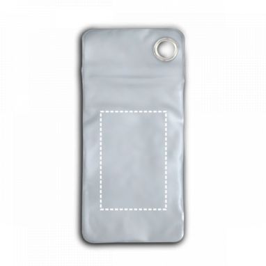 Тактильный чехол для смартфона, цвет светло-серый - 58315-123- Фото №4