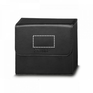 Дорожный набор для чистки обуви в коробке, цвет черный - 71065-103- Фото №6