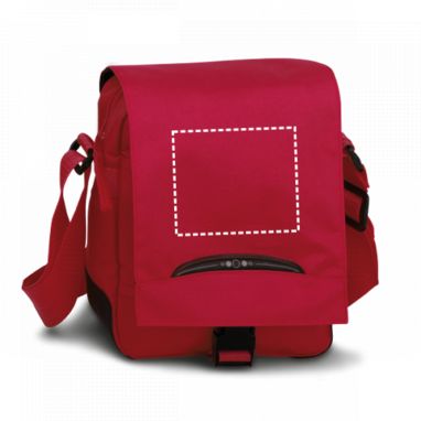 сумка, колір червоний - 72165-105- Фото №2