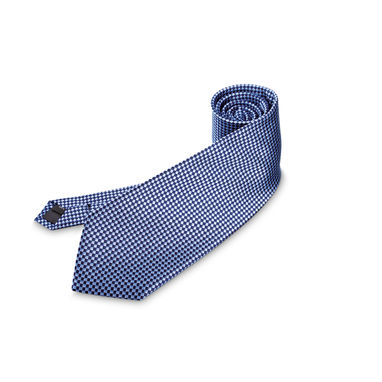 Мужской шелковый галстук, цвет синий - 72380-104- Фото №1