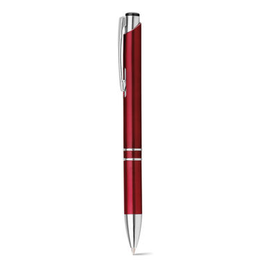 BETA PLASTIC. Шариковая ручка, цвет бордовый - 81182-115- Фото №1