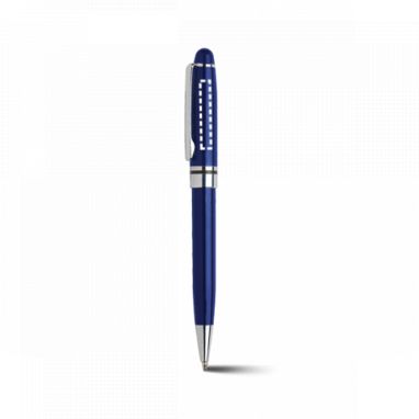 Шариковая ручка, цвет сатин серебро - 91375-127- Фото №2
