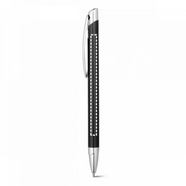 Шариковая ручка, цвет сатин серебро - 91392-127- Фото №2